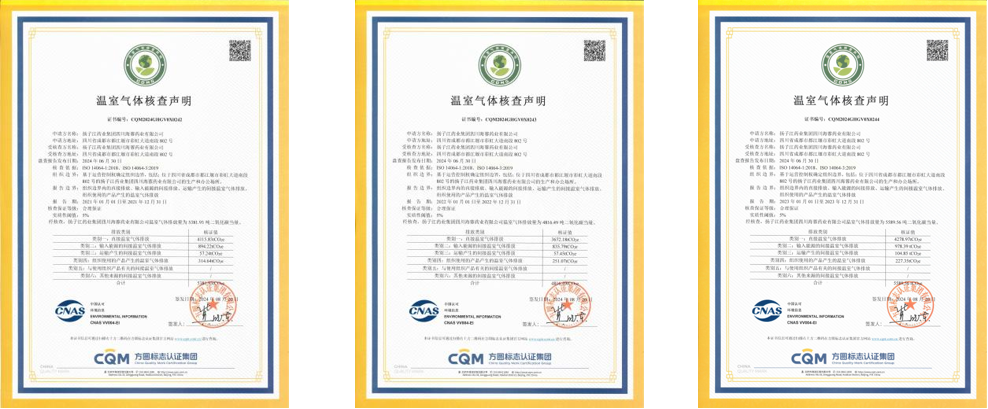 开云手机官方网站2021年-2024年碳排放核查数据公示